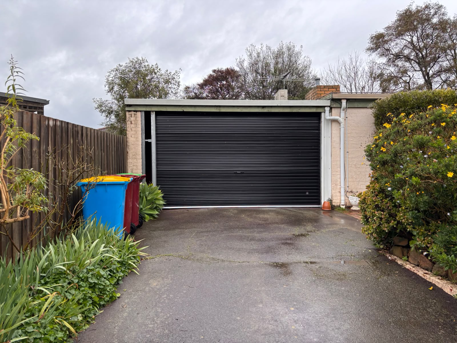 Dark garage roller door project